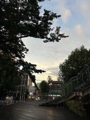 歩き出す